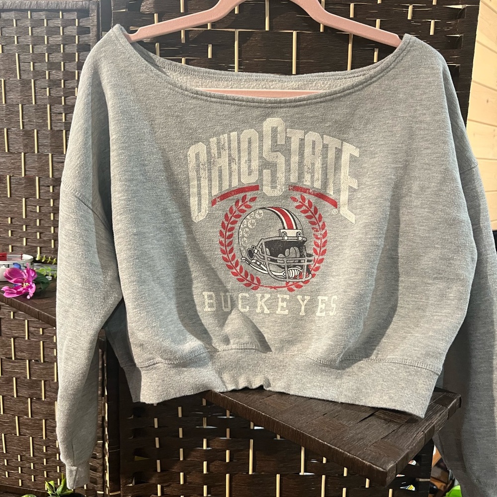 Ohio State Buckeyes Gray Sweatshirt